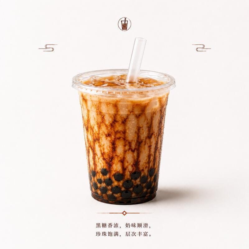 Brown Sugar Bubble Milk Tea